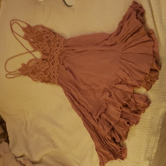 Free People Dresses & Skirts - NWT Free People rose sun dress Small
